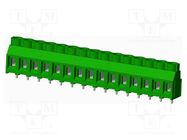 PCB terminal block; angled; 7.62mm; on PCBs; THT,screw terminal AMPHENOL ANYTEK