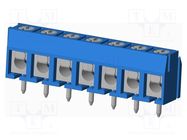 PCB terminal block; on PCBs; THT,screw terminal; terminal; TC AMPHENOL ANYTEK