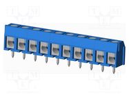 PCB terminal block; on PCBs; THT,screw terminal; terminal; TC AMPHENOL ANYTEK