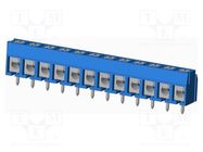 PCB terminal block; on PCBs; THT,screw terminal; terminal; TC AMPHENOL ANYTEK