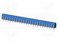 PCB terminal block; angled; 5mm; on PCBs; THT,screw terminal AMPHENOL ANYTEK