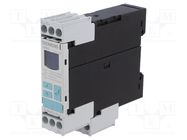 Voltage monitoring relay; undervoltage,overvoltage; 3UG; DPDT SIEMENS