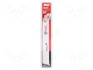 Hacksaw blade-set; metal; 230mm; 18teeth/inch; 5pcs. Milwaukee