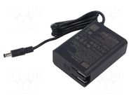 Power supply: switching; mains,plug-in; 12VDC; 6.25A; 75W; 90% MEAN WELL
