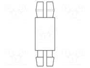 PCB distance; polyamide; L: 6.3mm; UL94V-2 HARWIN
