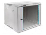 Enclosure: rack cabinet; Standard: 19"; 9U; grey; Z: 500mm; X: 600mm QOLTEC