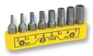 SCREWDRIVER BIT, TAMPER-PROOF HEXAGON