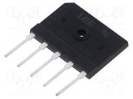 Bridge rectifier: three-phase; Urmax: 800V; If: 35A; Ifsm: 400A; THT LUGUANG ELECTRONIC