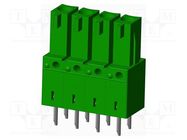 Pluggable terminal block; 3.5mm; straight; socket; female; THT AMPHENOL ANYTEK