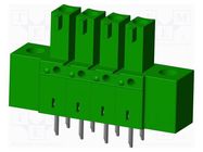 Pluggable terminal block; 3.81mm; straight; socket; female; THT AMPHENOL ANYTEK