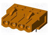 Pluggable terminal block; 7.62mm; angled 90°; socket; female AMPHENOL ANYTEK