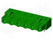 Pluggable terminal block; 7.5mm; angled 90°; socket; female; THT AMPHENOL ANYTEK