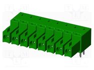 Pluggable terminal block; 3.5mm; angled 90°; socket; female; THT AMPHENOL ANYTEK