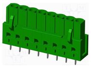 Pluggable terminal block; 5mm; straight; socket; female; on PCBs AMPHENOL ANYTEK