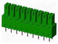 Pluggable terminal block; 3.81mm; straight; socket; female; THT AMPHENOL ANYTEK