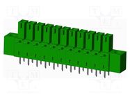 Pluggable terminal block; 3.81mm; straight; socket; female; THT AMPHENOL ANYTEK