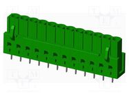 Pluggable terminal block; 5mm; straight; socket; female; on PCBs AMPHENOL ANYTEK