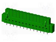 Pluggable terminal block; 5mm; straight; socket; female; on PCBs AMPHENOL ANYTEK