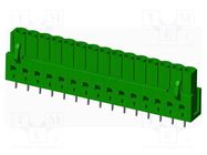 Pluggable terminal block; 5mm; straight; socket; female; on PCBs AMPHENOL ANYTEK