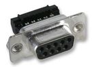 CONNECTOR, D SUB, RECEPTACLE, IDC, 9WAY