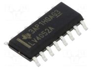IC: multiplexer; SP4T; Ch: 2; SOIC16; 2÷5.5VDC; reel,tape; 2500pcs. TEXAS INSTRUMENTS
