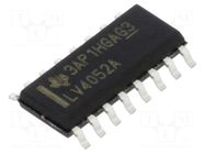 IC: multiplexer; SP4T; Ch: 2; SOIC16; 2÷5.5VDC; reel,tape; 2500pcs. TEXAS INSTRUMENTS