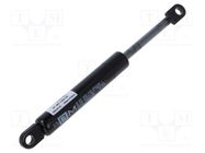 Gas spring; E: 205mm; Features: with welded steel eyes; Øout: 18mm PNEUMAT