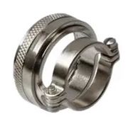 SADDLE CLAMP, SIZE 10, 9.4MM, ALUM