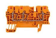 DIN RAIL TERMINAL BLOCK, 3POS, 12AWG