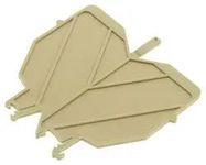FIXING PLATE, BEIGE, 3MM, TERMINAL BLOCK