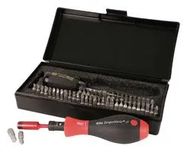53 PIECES.TORQUE CONTROL 1/4" SCREWDRIVER BIT SET