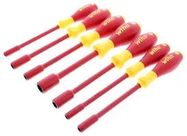 NUT DRIVER SET, INSULATED, 7PC