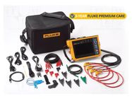 Meter: power quality logger; Network: three-phase; 280x190x62mm FLUKE