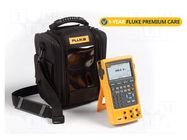 Meter: calibrator; frequency,voltage,current,resistance FLUKE