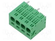 PCB terminal block; straight; 7.5mm; ways: 4; on PCBs; 24AWG÷8AWG ADAM TECH