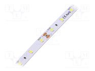 LED tape; white; 2835; 12V; LED/m: 60; 8mm; IP33; 120°; 6W/m POS