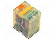 Relay: electromagnetic; 4PDT; Ucoil: 220VAC; Icontacts max: 6A IDEC