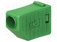 Accessories: plug case; green; Overall len: 17.8mm STÄUBLI