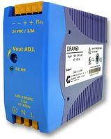 PSU, DIN RAIL, 60W, 24V