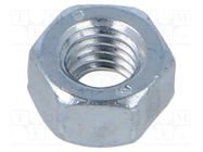 Nut; hexagonal; M5; 0.8; steel; Plating: zinc; 8mm; BN 169 BOSSARD