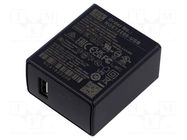 Power supply: switching; mains,plug-in; 5VDC; 2.4A; 12W; 82% MEAN WELL