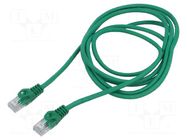 Patch cord; RJ45 plug,both sides; U/UTP; 5e; stranded; CCA; PVC LANBERG