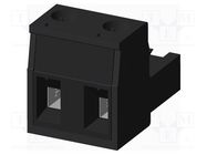 Pluggable terminal block; 7.62mm; straight; plug; female; UL94V-0 AMPHENOL ANYTEK