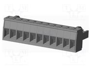 Pluggable terminal block; 5mm; straight; plug; female; for cable AMPHENOL ANYTEK