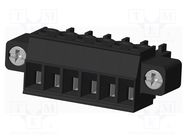 Pluggable terminal block; 3.81mm; straight; plug; female; UL94V-0 AMPHENOL ANYTEK