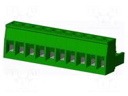 Connector: pluggable terminal block; plug; female; 12A; 300V; 1x10 AMPHENOL ANYTEK