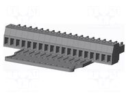 Connector: pluggable terminal block; plug; female; 10A; 300V; grey AMPHENOL ANYTEK