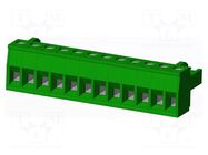 Connector: pluggable terminal block; plug; female; 12A; 300V; 1x12 AMPHENOL ANYTEK