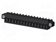 Connector: pluggable terminal block; plug; female; 10A; 300V; PA66 AMPHENOL ANYTEK