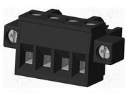 Pluggable terminal block; 5.08mm; straight; plug; female; UL94V-0 AMPHENOL ANYTEK